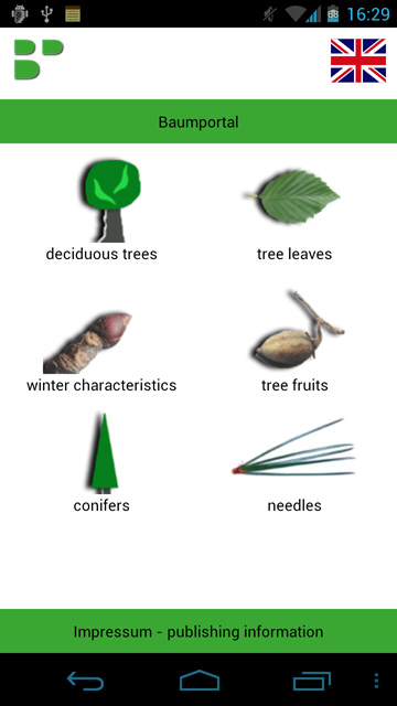 identify trees with an app